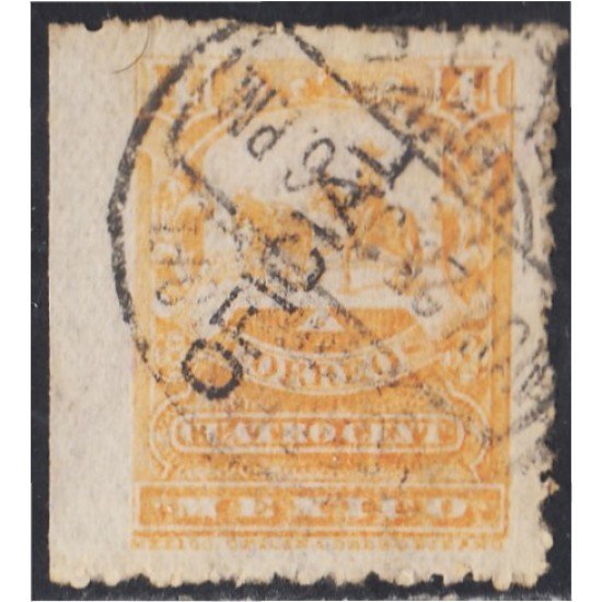 México Servicio Oficial 10aD 1895/98 Mensajero montado usados México Servicio Oficial 10aD 1895/98 Mensajero montado usados