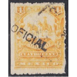 México Servicio Oficial 10aC 1895/98 Mensajero montado usados