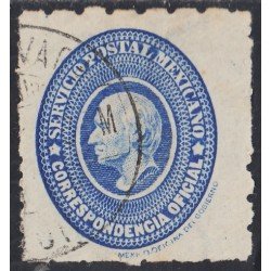 México Servicio Oficial 5a 1894 Miguel Hidalgo usados