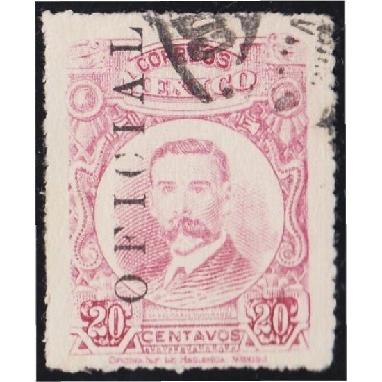 México Servicio Oficial 97 1920/23 Belisario Dominguez usados México Servicio Oficial 97 1920/23 Belisario Dominguez usados
