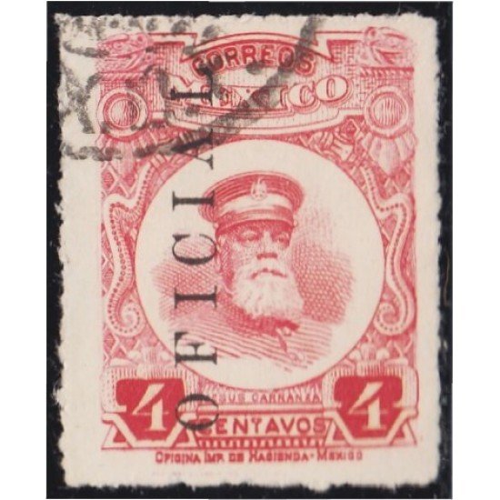 México Servicio Oficial 94 1920/23 Jesús Carranza usados México Servicio Oficial 94 1920/23 Jesús Carranza usados
