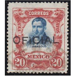 México Servicio Oficial 50 1911/17 Mariano Abasolo usados