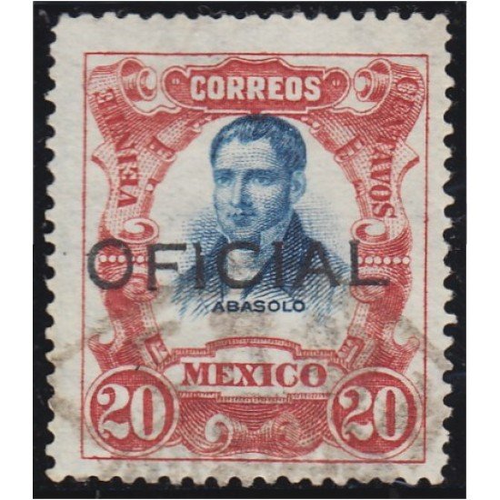 México Servicio Oficial 50 1911/17 Mariano Abasolo usados México Servicio Oficial 50 1911/17 Mariano Abasolo usados