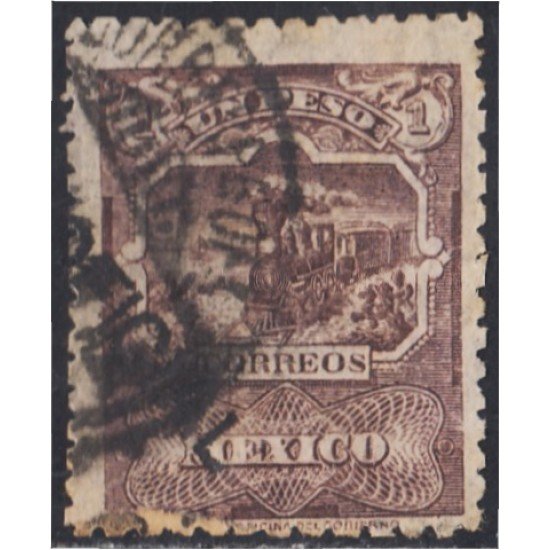 México Servicio Oficial 17aD 1895/98 Tren postal usados México Servicio Oficial 17aD 1895/98 Tren postal usados