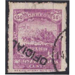 México Servicio Oficial 16aD 1895/98 Oficina de correos usados