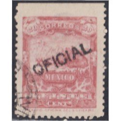 México Servicio Oficial 15A 1895/98 Oficina de correos usados