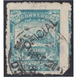 México Servicio Oficial 14A 1895/98 Oficina de correos usados