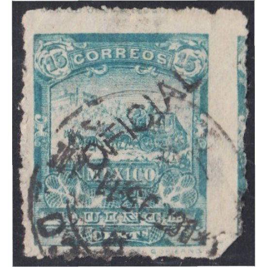 México Servicio Oficial 14A 1895/98 Oficina de correos usados México Servicio Oficial 14A 1895/98 Oficina de correos usados