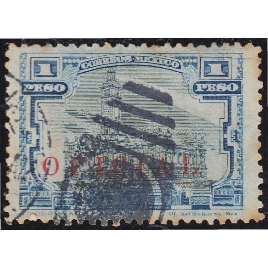 México Servicio Oficial 98 1920/23 Casa de los faros en vera cruz usados México Servicio Oficial 98 1920/23 Casa de los faros en vera cruz usados