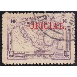 México Servicio Oficial 123a 1925/31 Mapa Carta usados