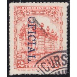 México Servicio Oficial 114a 1925/31 Fuente y Acueducto usados