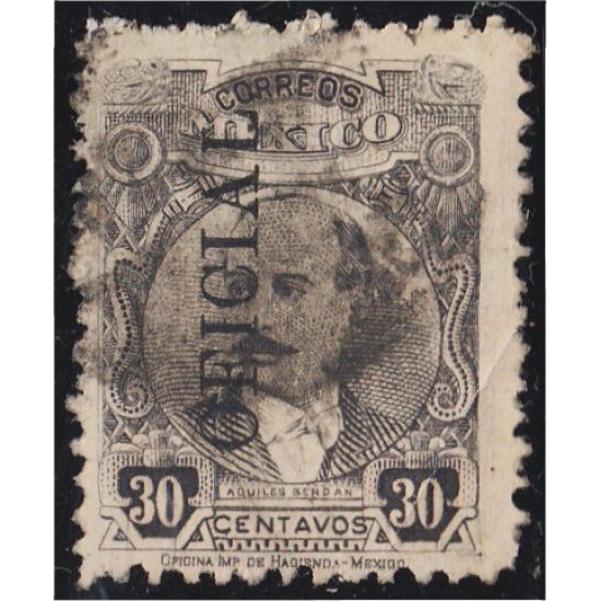 México Servicio Oficial 108 1920/23 Aquiles Serdán usados