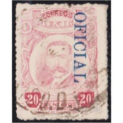 México Servicio Oficial 105a 1920/23 Belisario Dominguez usados México Servicio Oficial 105a 1920/23 Belisario Dominguez usados