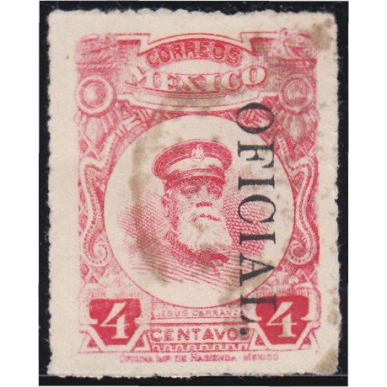 México Servicio Oficial 102 1920/23 Jesús Carranza usados México Servicio Oficial 102 1920/23 Jesús Carranza usados