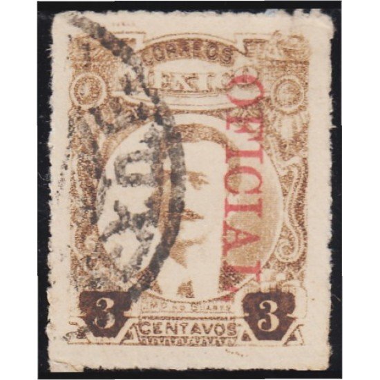 México Servicio Oficial 101a 1920/23 José María Pino Suárez usados México Servicio Oficial 101a 1920/23 José María Pino Suárez usados