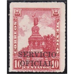 México Servicio Oficial 135 1932/34 Monumento de Cuauhtemoc MNH