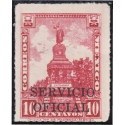 México Servicio Oficial 135 1932/34 Monumento de Cuauhtemoc MH
