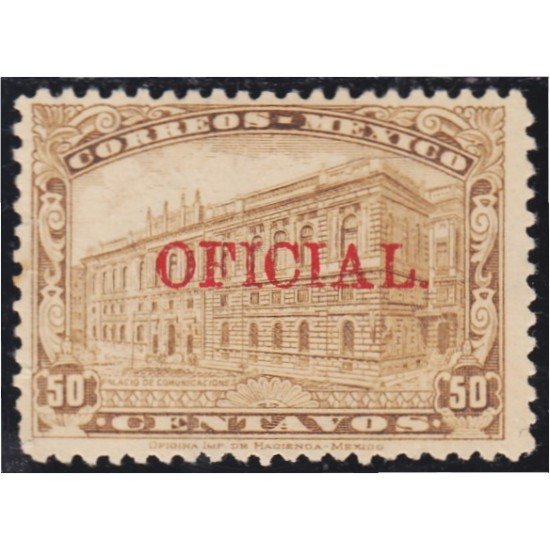 México Servicio Oficial 124 1925/31 Ministerio de Correos MH México Servicio Oficial 124 1925/31 Ministerio de Correos MH