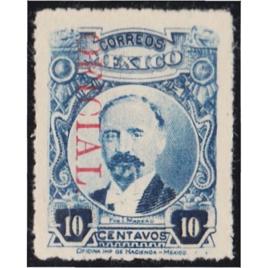México Servicio Oficial 104 1920/23 Francisco Madero MH México Servicio Oficial 104 1920/23 Francisco Madero MH