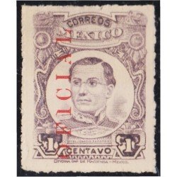 México Servicio Oficial 91 1920/23 Ignacio Zaragoza MH México Servicio Oficial 91 1920/23 Ignacio Zaragoza MH