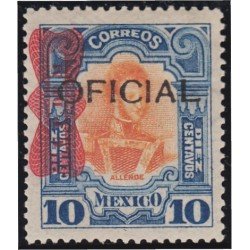 México Servicio Oficial 59 1911/17 Ignacio Allende MH