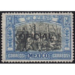 México Servicio Oficial 52 1911/17 Misa en el Monte de la Cruz sin goma