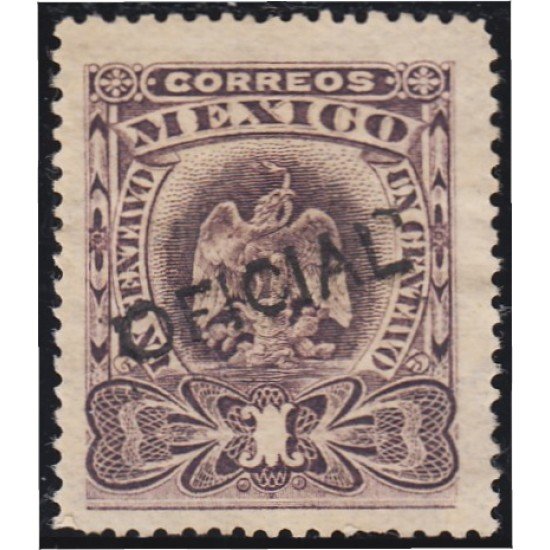 México Servicio Oficial 30 1903 Escudo Shield sin goma México Servicio Oficial 30 1903 Escudo Shield sin goma