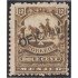 México Servicio Oficial 13A 1895/98 Mensajero montado sin goma