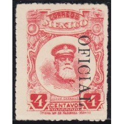 México Servicio Oficial 102 1920/23 Jesús Carranza sin goma México Servicio Oficial 102 1920/23 Jesús Carranza sin goma
