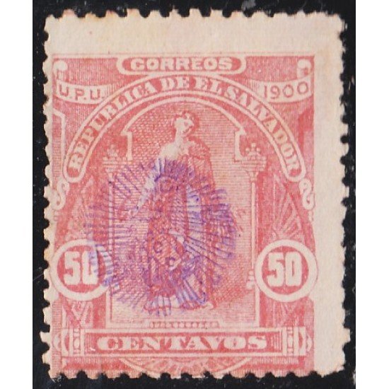 El Salvador 244 1900/01 Ceres Unión Postal Universal MH El Salvador 244 1900/01 Ceres Unión Postal Universal MH