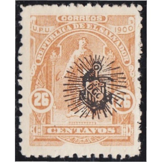 El Salvador 253 1900/01 Ceres Unión Postal Universal sin goma El Salvador 253 1900/01 Ceres Unión Postal Universal sin goma