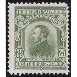 El Salvador 429 1921 Francisco Morazán MH El Salvador 429 1921 Francisco Morazán MH