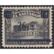 El Salvador 416a 1918/22 Palacio Nacional MH