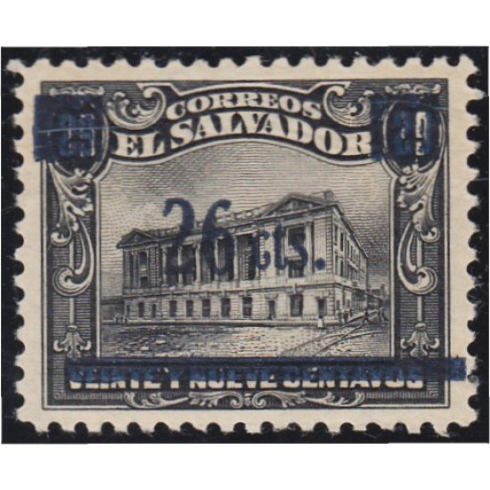 El Salvador 416a 1918/22 Palacio Nacional MH El Salvador 416a 1918/22 Palacio Nacional MH