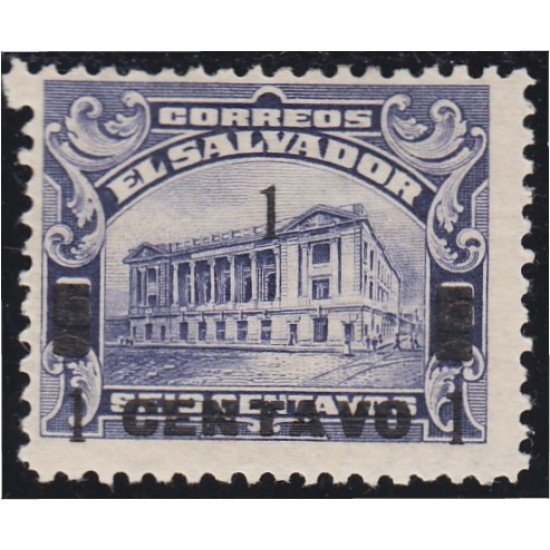 El Salvador 409c 1918 Palacio Nacional MH El Salvador 409c 1918 Palacio Nacional MH