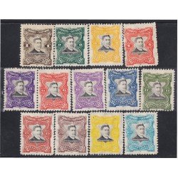 El Salvador 342/54 1910 Presidente Fernando Figueroa MH El Salvador 342/54 1910 Presidente Fernando Figueroa MH