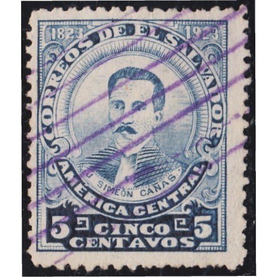 El Salvador 447 1923 José Simeón Canas usados El Salvador 447 1923 José Simeón Canas usados