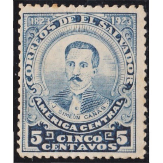 El Salvador 447 1923 José Simeón Canas sin goma El Salvador 447 1923 José Simeón Canas sin goma