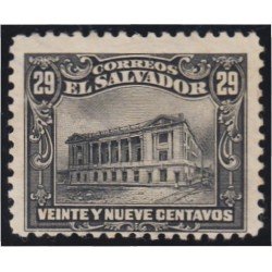 El Salvador 393 1916/19 Teatro Nacional sin goma El Salvador 393 1916/19 Teatro Nacional sin goma