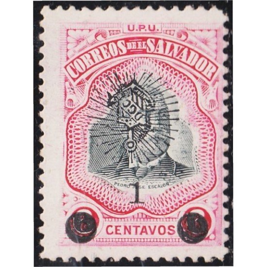 El Salvador 315 1907 Presidente Pedro José Escalon sin goma El Salvador 315 1907 Presidente Pedro José Escalon sin goma