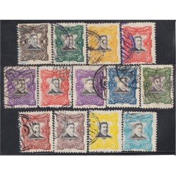 El Salvador 342/54 1910 Presidente Fernando Figueroa usados El Salvador 342/54 1910 Presidente Fernando Figueroa usados