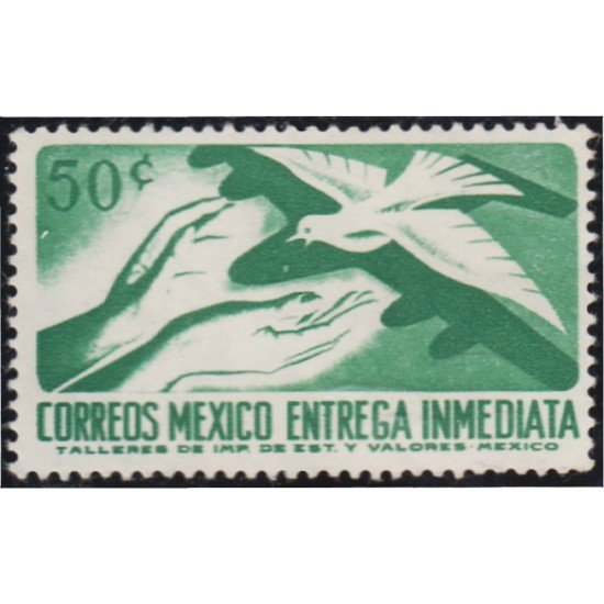 México Urgentes 12 1956/62 Vía aérea Paloma MH México Urgentes 12 1956/62 Vía aérea Paloma MH
