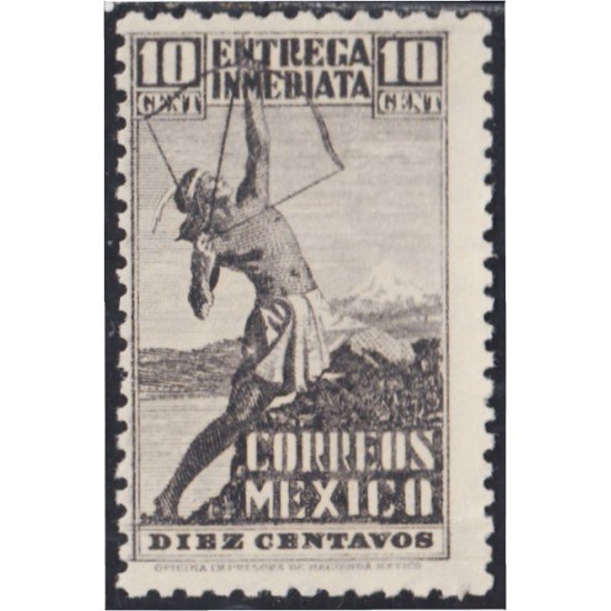 México Urgentes 4 1934 Indio Entrega inmediata MH México Urgentes 4 1934 Indio Entrega inmediata MH