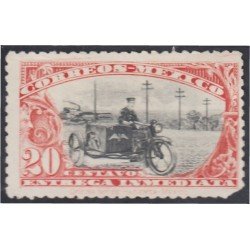 México Urgentes 1 1919 Factor del motociclista sin goma México Urgentes 1 1919 Factor del motociclista sin goma