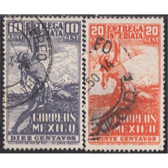 México Urgentes 5/6 1938/41 Entrega inmediata usados México Urgentes 5/6 1938/41 Entrega inmediata usados