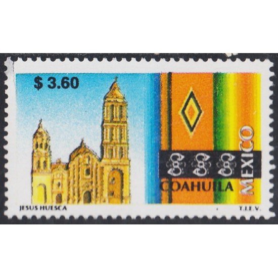 México 1999 Ciudad de Coahuila básicas MNH México 1999 Ciudad de Coahuila básicas MNH