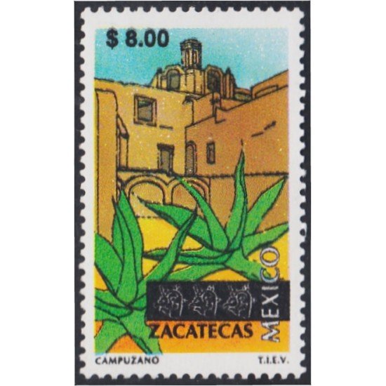 México 1999 Ciudad de Zacatecas básicas MNH México 1999 Ciudad de Zacatecas básicas MNH