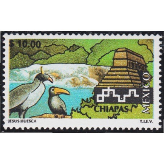 México 2002 Ciudad de Chiapas básicas MNH México 2002 Ciudad de Chiapas básicas MNH