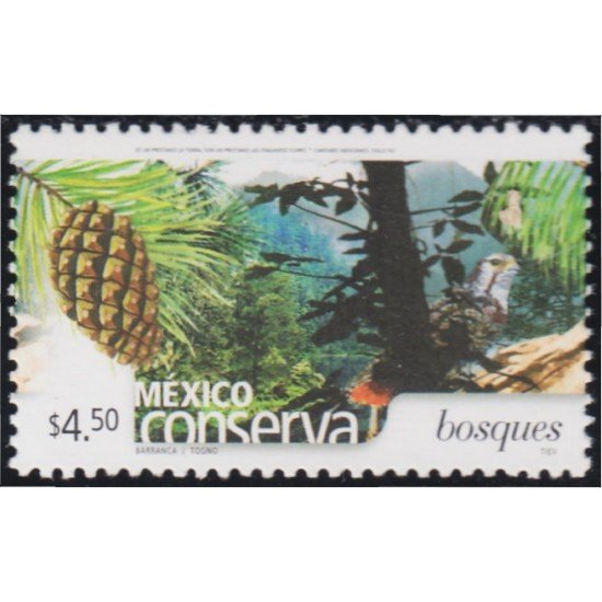 México 2004 Conserva Bosques básicas MNH México 2004 Conserva Bosques básicas MNH