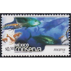 México 2004 Conserva Mares básicas MNH México 2004 Conserva Mares básicas MNH
